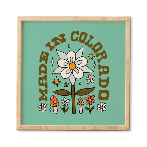 Doodle By Meg Made In Colorado Framed Wall Art