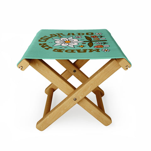 Doodle By Meg Made In Colorado Folding Stool