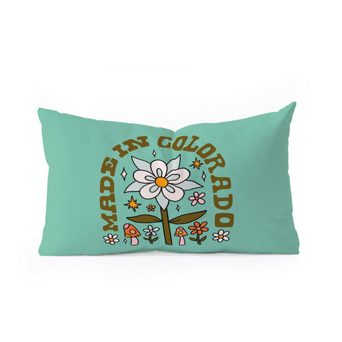 Doodle By Meg Made In Colorado Oblong Throw Pillow