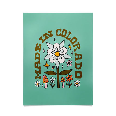 Doodle By Meg Made In Colorado Poster