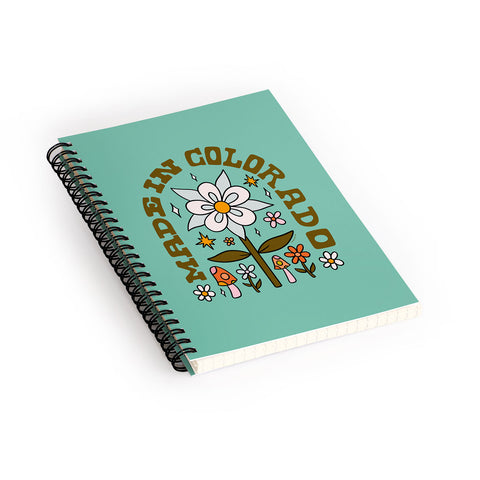 Doodle By Meg Made In Colorado Spiral Notebook