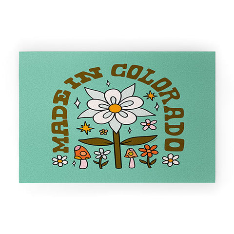 Doodle By Meg Made In Colorado Welcome Mat