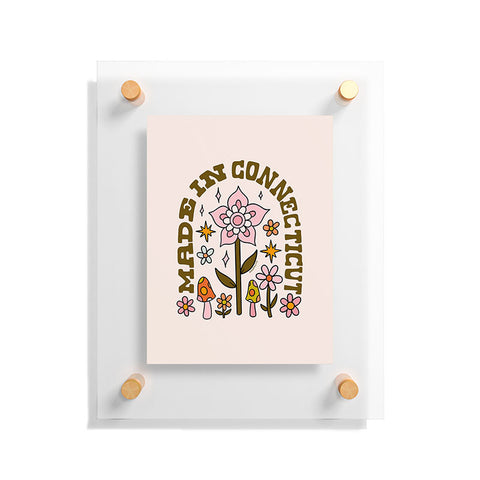 Doodle By Meg Made In Connecticut Floating Acrylic Print