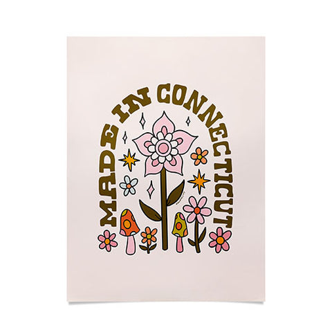 Doodle By Meg Made In Connecticut Poster