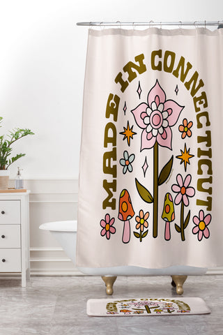 Doodle By Meg Made In Connecticut Shower Curtain And Mat