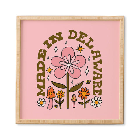Doodle By Meg Made In Delaware Framed Wall Art
