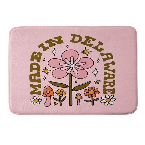Doodle By Meg Made In Delaware Memory Foam Bath Mat