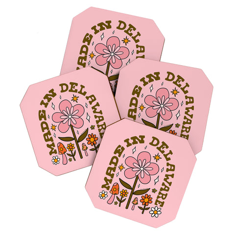 Doodle By Meg Made In Delaware Coaster Set