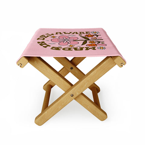 Doodle By Meg Made In Delaware Folding Stool