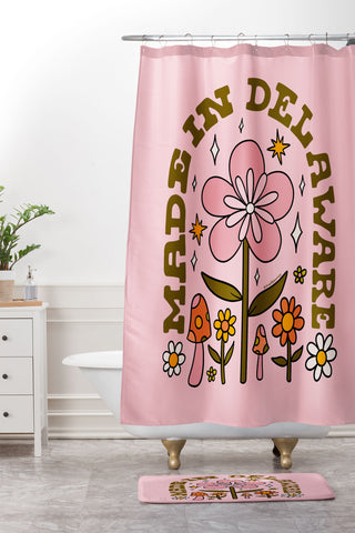 Doodle By Meg Made In Delaware Shower Curtain And Mat