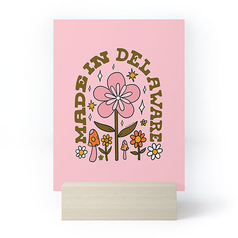 Doodle By Meg Made In Delaware Mini Art Print