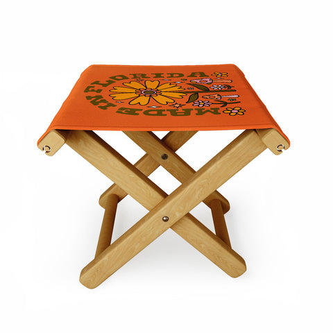 Doodle By Meg Made In Florida Folding Stool
