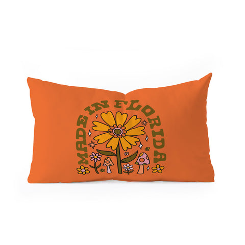 Doodle By Meg Made In Florida Oblong Throw Pillow