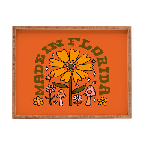 Doodle By Meg Made In Florida Rectangular Tray