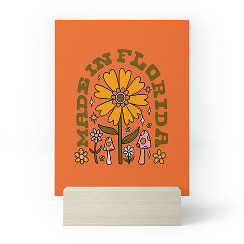 Doodle By Meg Made In Florida Mini Art Print
