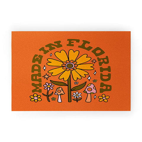 Doodle By Meg Made In Florida Welcome Mat