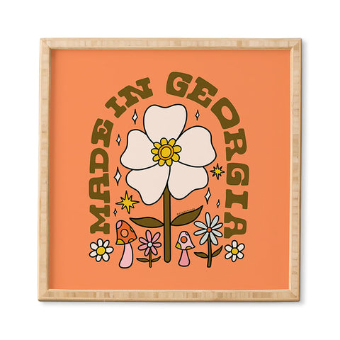 Doodle By Meg Made In Georgia Framed Wall Art