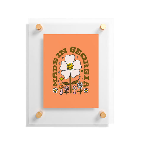 Doodle By Meg Made In Georgia Floating Acrylic Print