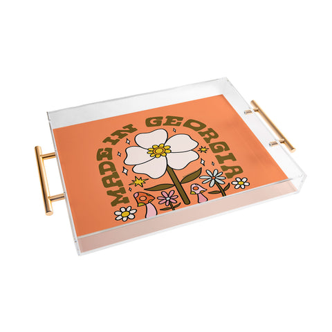 Doodle By Meg Made In Georgia Acrylic Tray