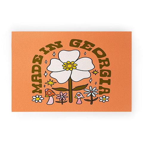 Doodle By Meg Made In Georgia Welcome Mat