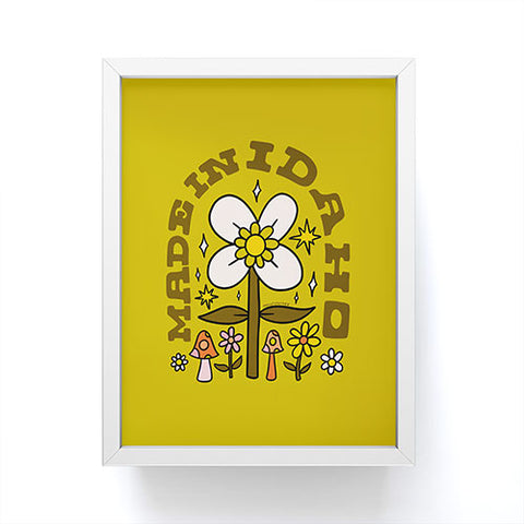 Doodle By Meg Made In Idaho Framed Mini Art Print