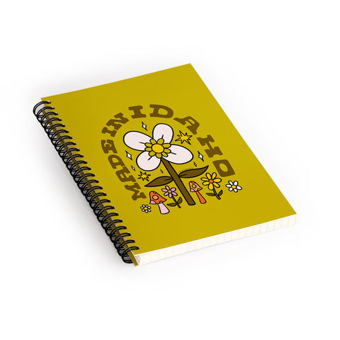 Doodle By Meg Made In Idaho Spiral Notebook