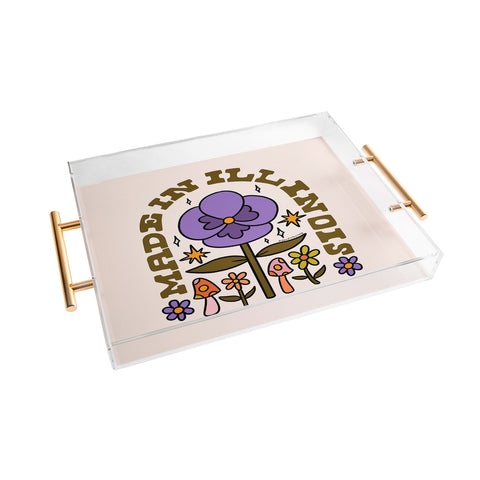 Doodle By Meg Made In Illinois Acrylic Tray