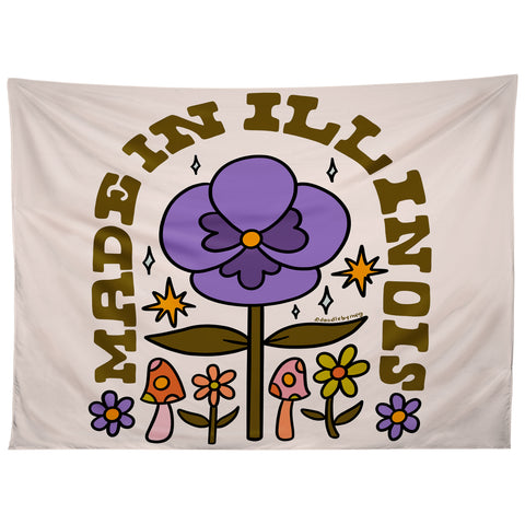 Doodle By Meg Made In Illinois Tapestry