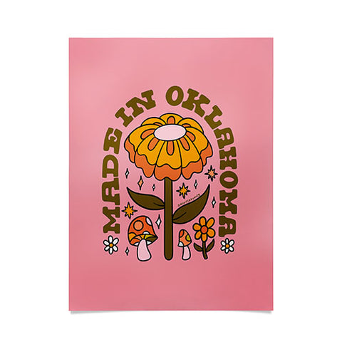 Doodle By Meg Made In Oklahoma Poster