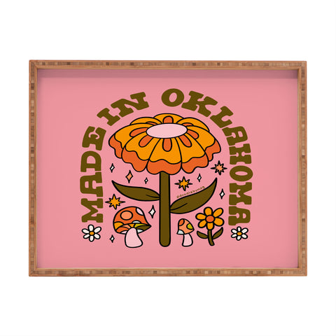 Doodle By Meg Made In Oklahoma Rectangular Tray