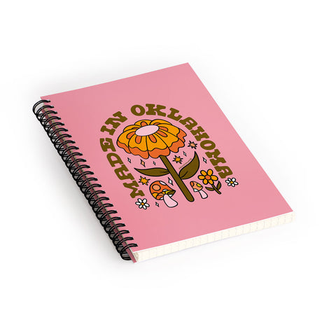 Doodle By Meg Made In Oklahoma Spiral Notebook