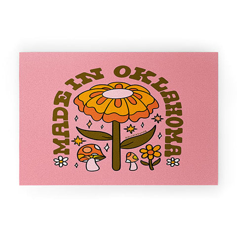 Doodle By Meg Made In Oklahoma Welcome Mat