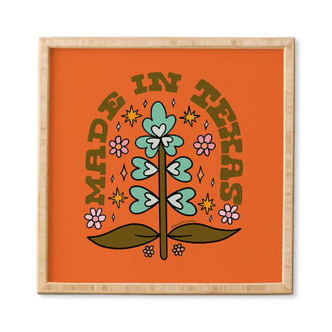 Doodle By Meg Made In Texas Framed Wall Art