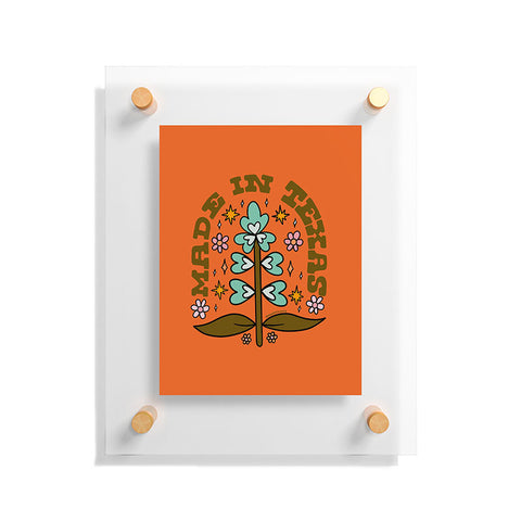 Doodle By Meg Made In Texas Floating Acrylic Print