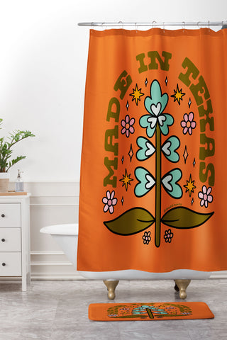 Doodle By Meg Made In Texas Shower Curtain And Mat