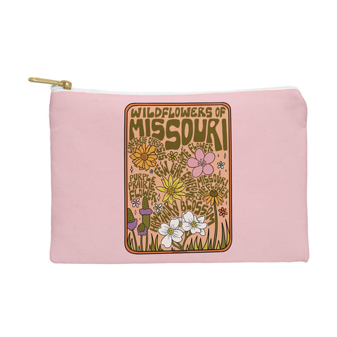 Doodle By Meg Missouri Wildflowers Pouch