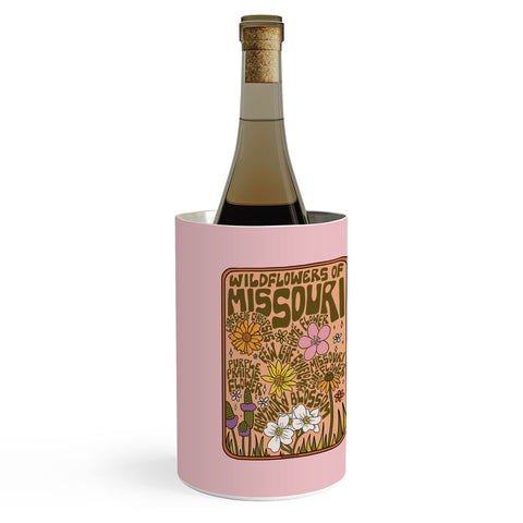 Doodle By Meg Missouri Wildflowers Wine Chiller