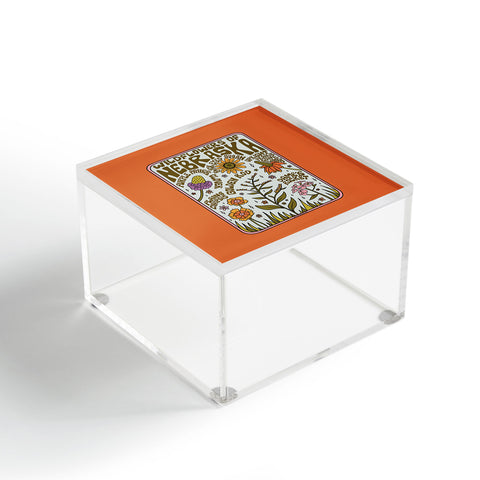 Doodle By Meg Nebraska Wildflowers Acrylic Box