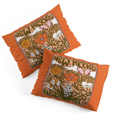 Doodle By Meg New Mexico Wildflowers Pillow Shams