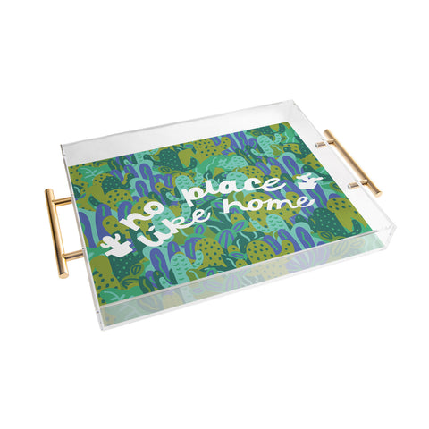 Doodle By Meg No Place Like Home Acrylic Tray