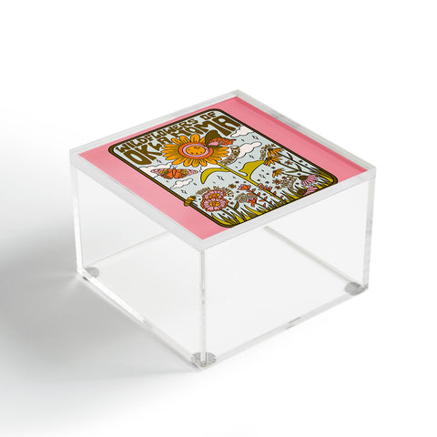 Doodle By Meg Oklahoma Wildflowers Acrylic Box