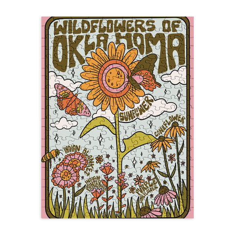 Doodle By Meg Oklahoma Wildflowers Puzzle