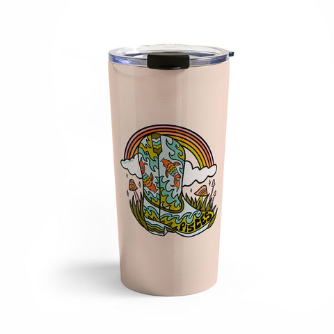 Doodle By Meg Pisces Cowboy Boot Travel Mug