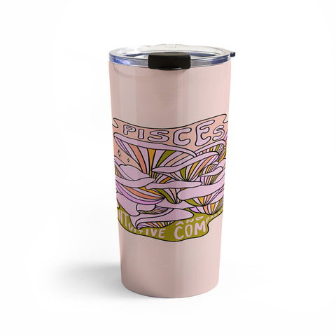 Doodle By Meg Pisces Mushroom Travel Mug