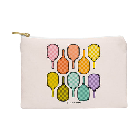 Doodle By Meg Rainbow Pickleball Paddles Pouch
