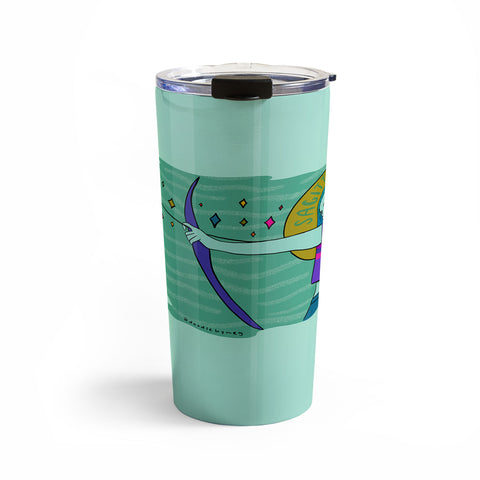 Doodle By Meg Sagittarius Babe Travel Mug