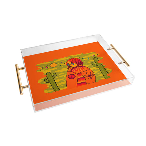 Doodle By Meg Scorpio Babe Acrylic Tray