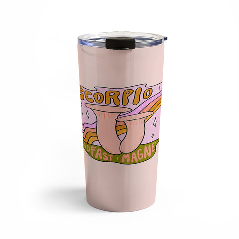Doodle By Meg Scorpio Mushroom Travel Mug