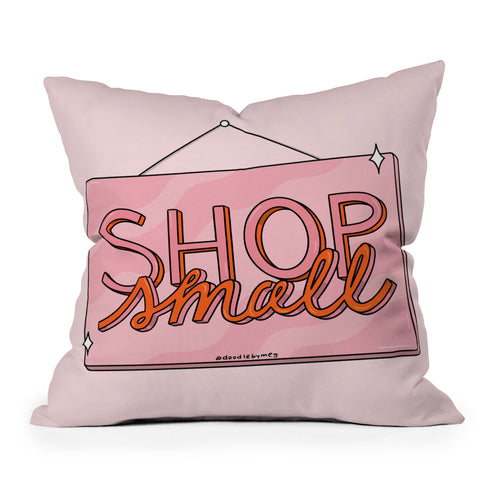 Doodle By Meg Shop Small Outdoor Throw Pillow