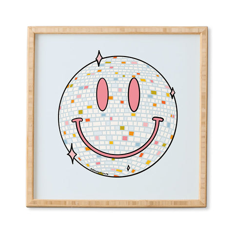 Doodle By Meg Smiley Disco Ball Framed Wall Art